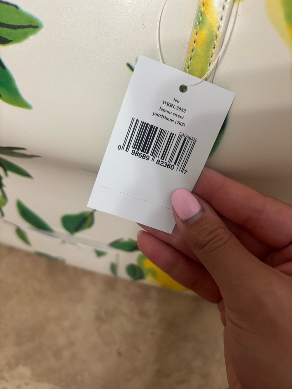 NWT Kate Spade Lemon Street Painterly Len Tote Bag - Picture 6 of 6